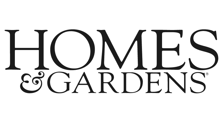Featured in Homes & Gardens | GreenTerra Cleaning-vector Homes & Gardens magazine badge recognizing GreenTerra as a top eco-friendly cleaning company.