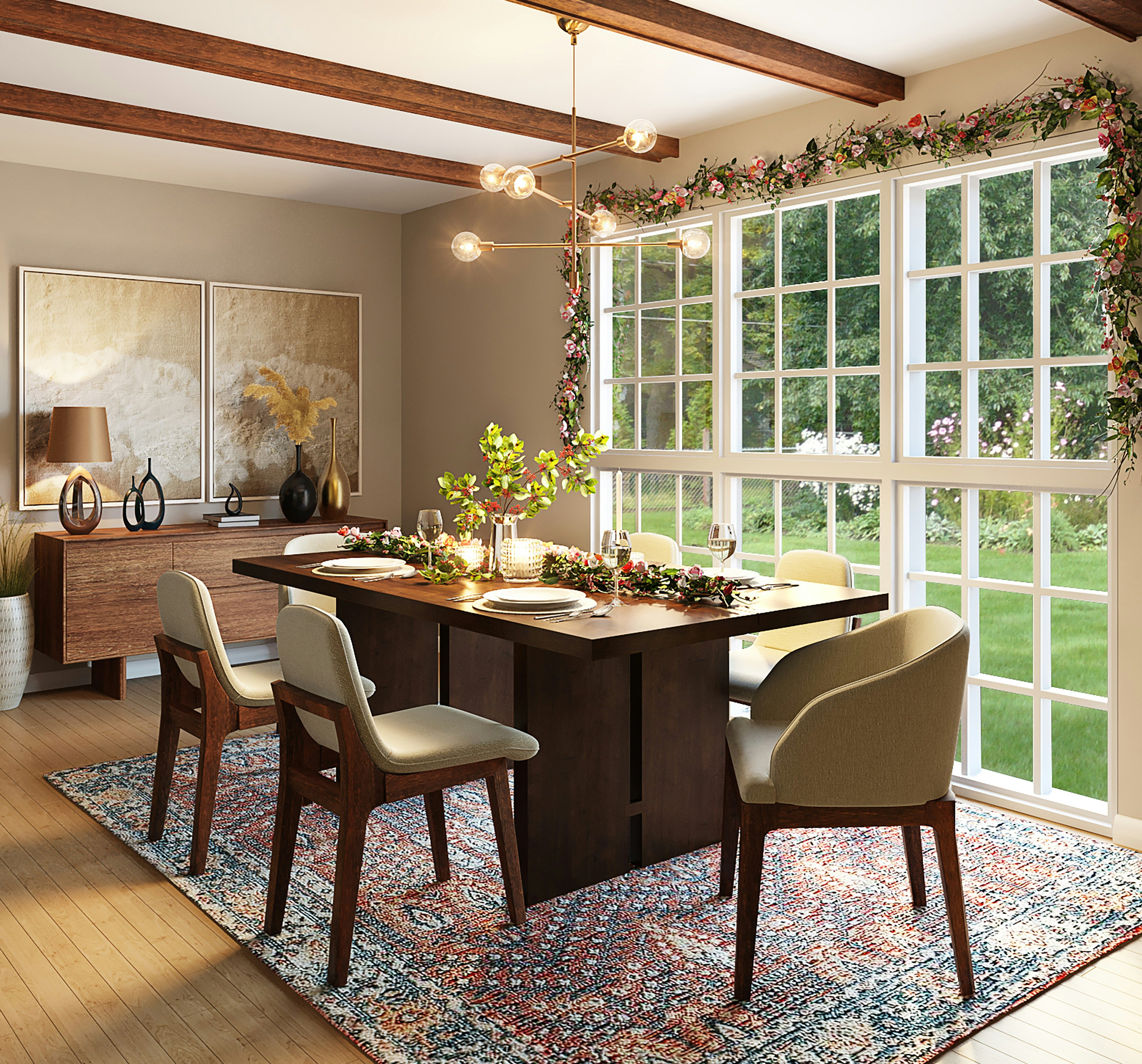  Cleaning the Dining Room the Day After